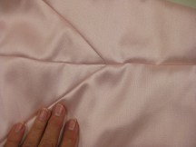 Open seams give a smooth, flat appearance on the face side